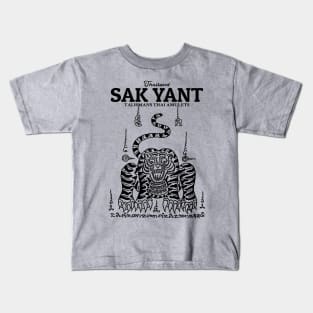 Muay Thai Sak Yant Tiger Kids T-Shirt